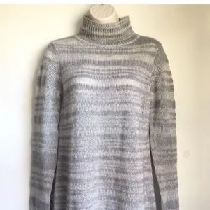 MOTH Anthropologie (Medium) sweater gray mock neck